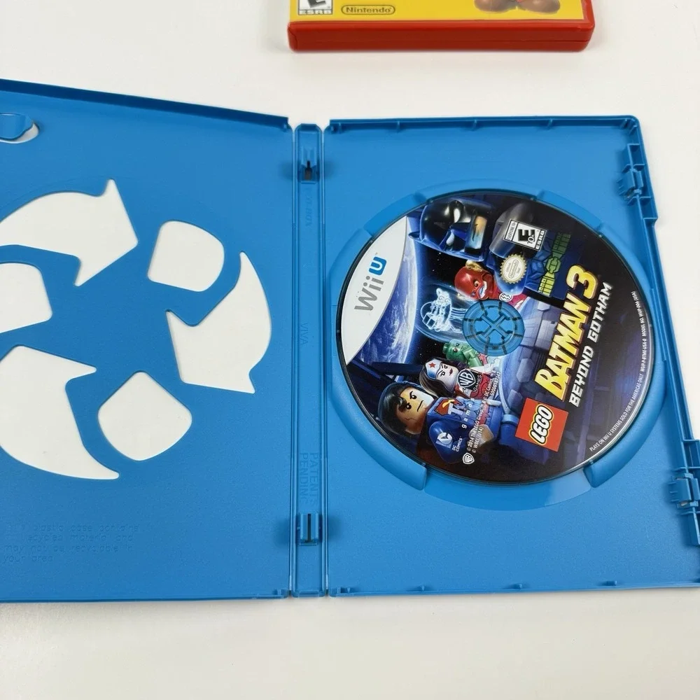 Nintendo Wii U Super Smash Bros Super Mario Maker Batman 3 Jurassic World Bundle